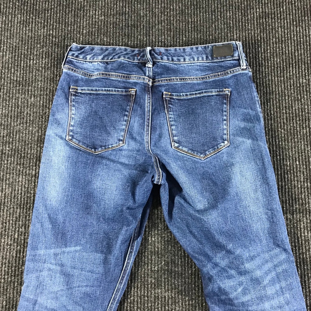 Dear John American Classic Distressed Straight Leg Jeans Blue Medium Wash Sz 27 - Picture 5 of 9